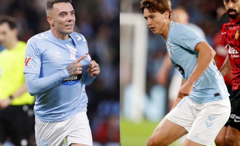 Iago Aspas y Fer López podrían jugar juntos por primera vez