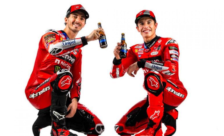 Estrella Galicia 0,0 ‘ficha’ por Ducati con Marc Márquez