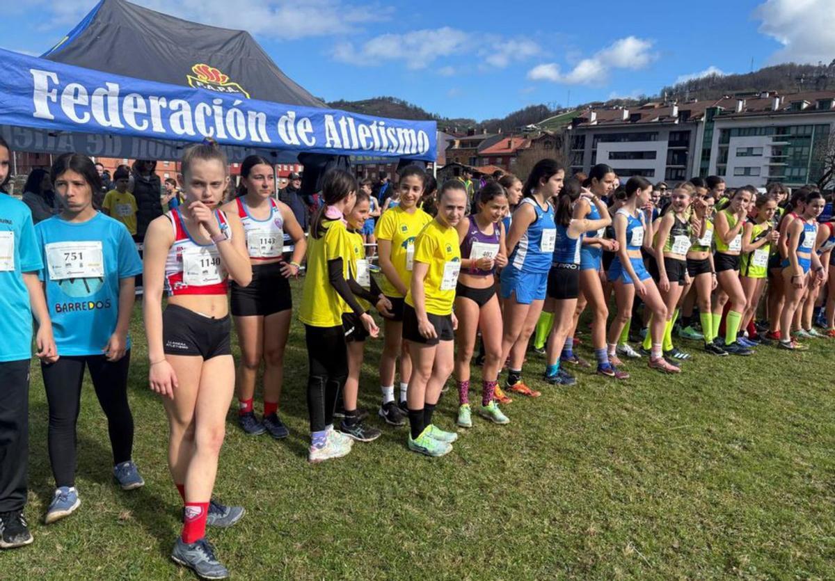 Laviana encumbra a las promesas del cross asturiano