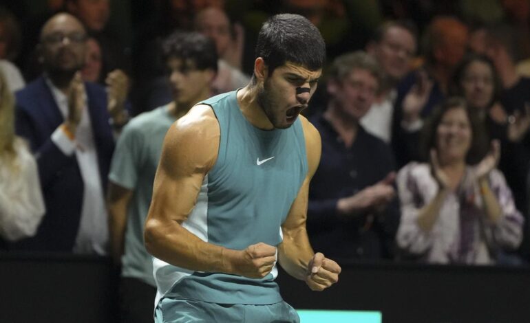 ATP-500 de Róterdam: Carlos Alcaraz