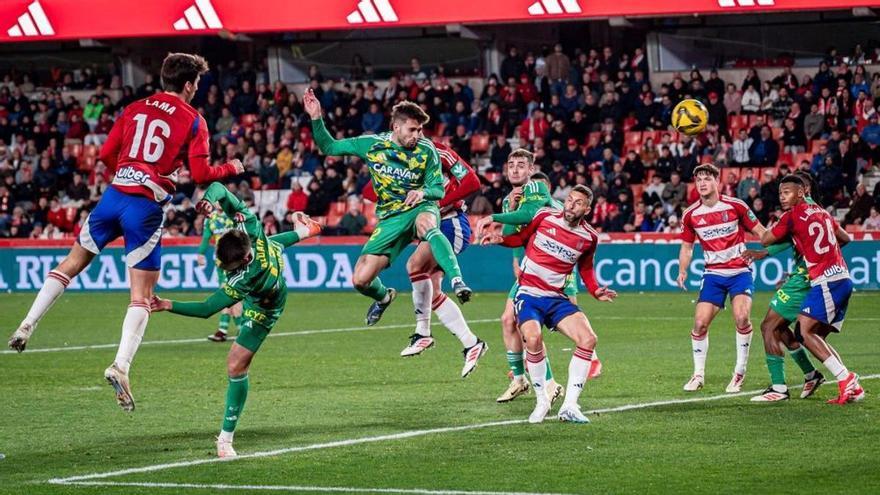 Resumen, goles y highlights del Granada 2-2 Zaragoza de la jornada 28 de LaLiga Hypermotion