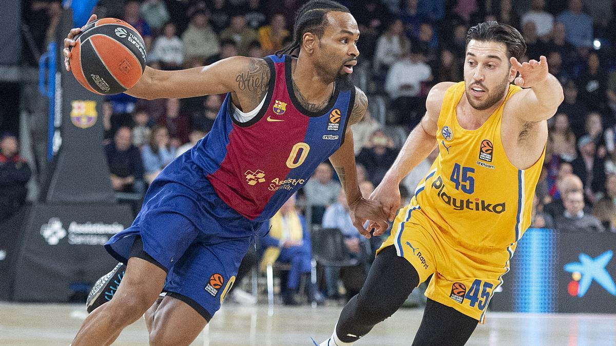 El Barça se toma un respiro apalizando al Maccabi, penúltimo