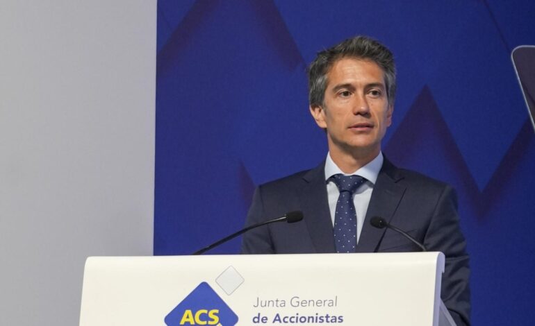 ACS marca nuevos máximos históricos en bolsa tras ganar un 6,1% más en 2024 y mejorar sus previsiones para 2025