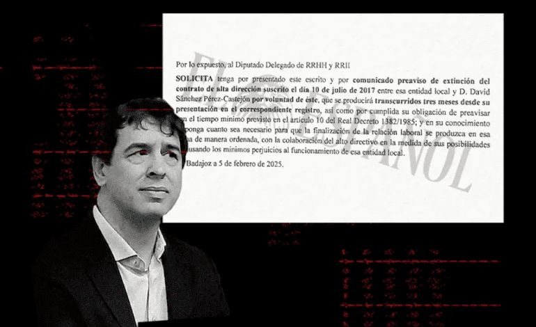 El hermano de Sánchez dimite después de que la juez afirmara que su puesto en la Diputación de Badajoz era «innecesario»