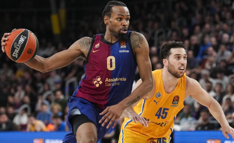 Kevin Punter se exhibe en la victoria del Barça ante el Maccabi Tel Aviv y rompe la racha negativa en la Euroliga