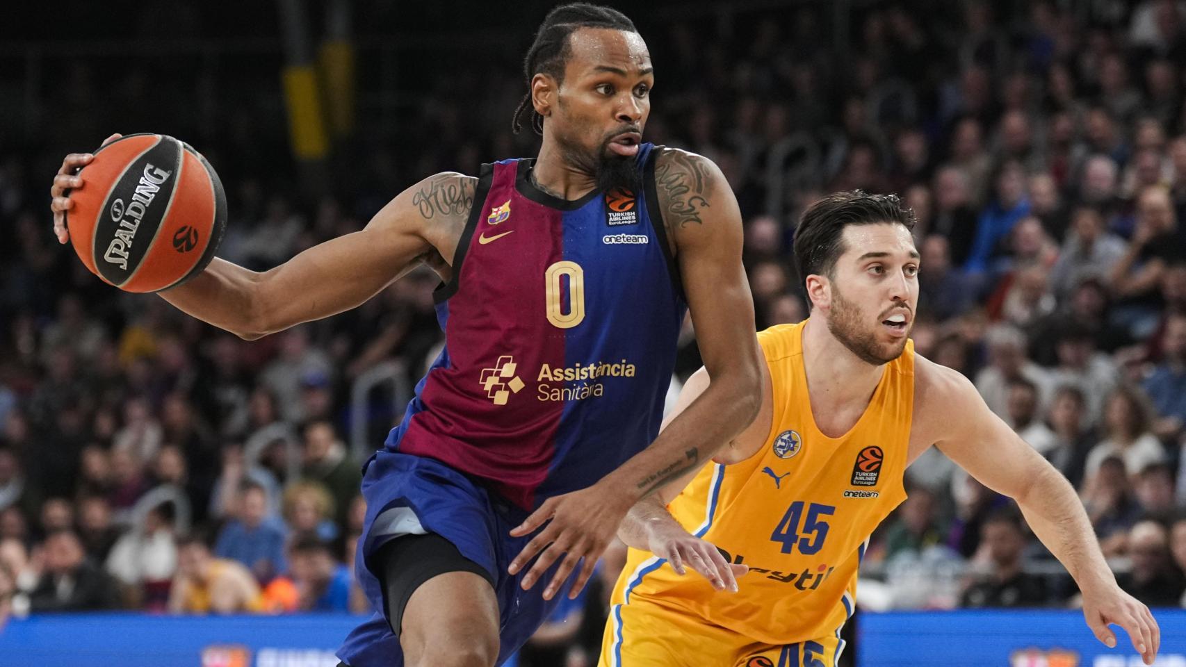 Kevin Punter se exhibe en la victoria del Barça ante el Maccabi Tel Aviv y rompe la racha negativa en la Euroliga