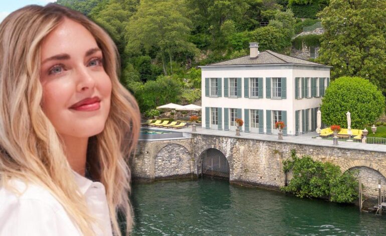 ‘Entramos’ en la espectacular casa del Lago de Como que Chiara Ferragni no logra vender y que todavía le une a Fedez