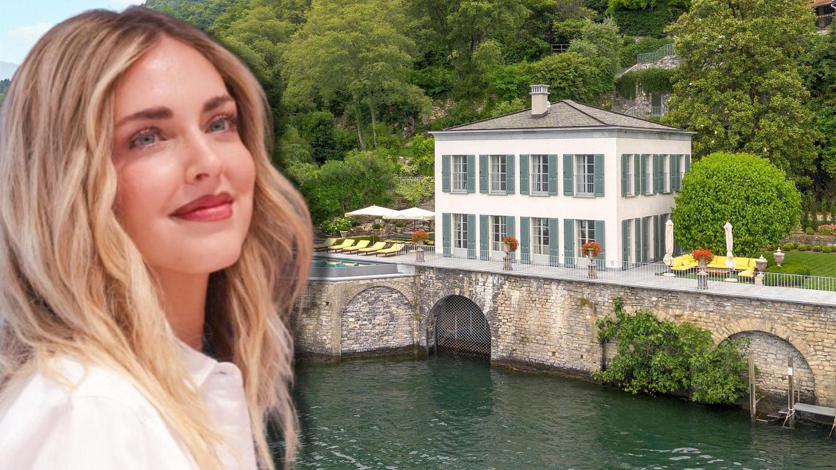 ‘Entramos’ en la espectacular casa del Lago de Como que Chiara Ferragni no logra vender y que todavía le une a Fedez