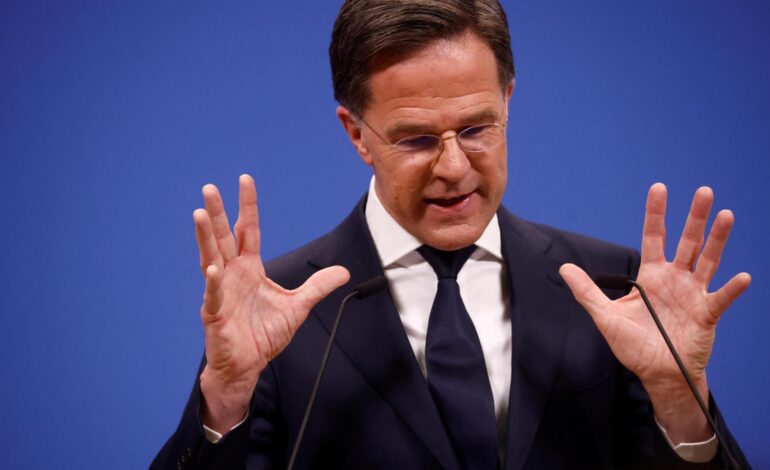 Rutte presiona a los países aliados de la OTAN para que alcancen el 2% del PIB en Defensa «antes de verano»