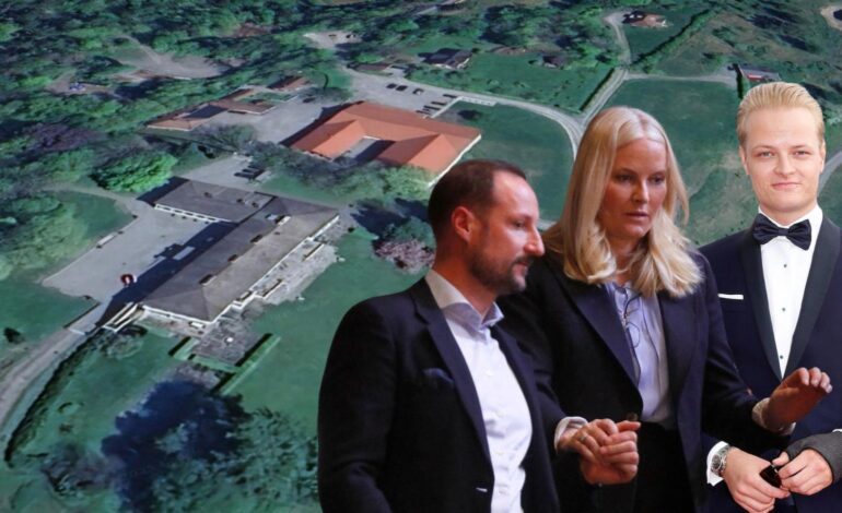 Nos colamos en Skaugum, el palacio de Haakon y Mette Marit en el que Marius Borg cometió su último ataque