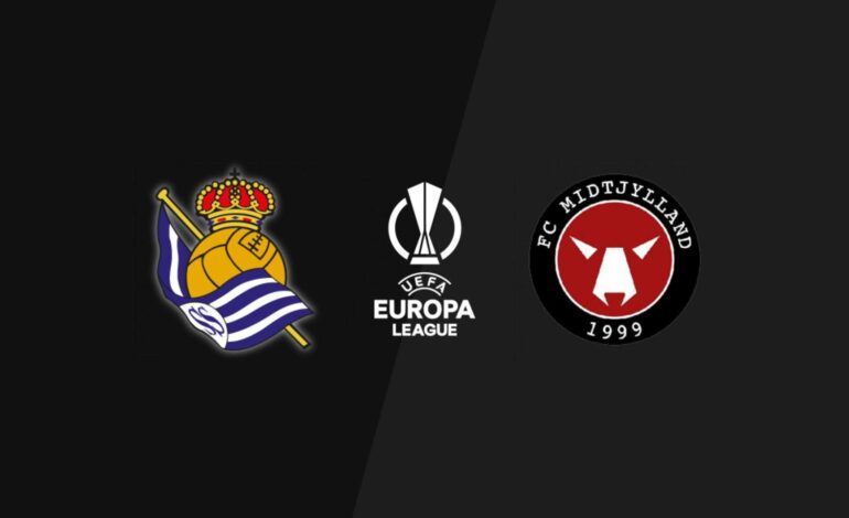 Real Sociedad – Midtjylland, en directo: resumen, estadísticas y goleadores en la Europa League hoy en vivo