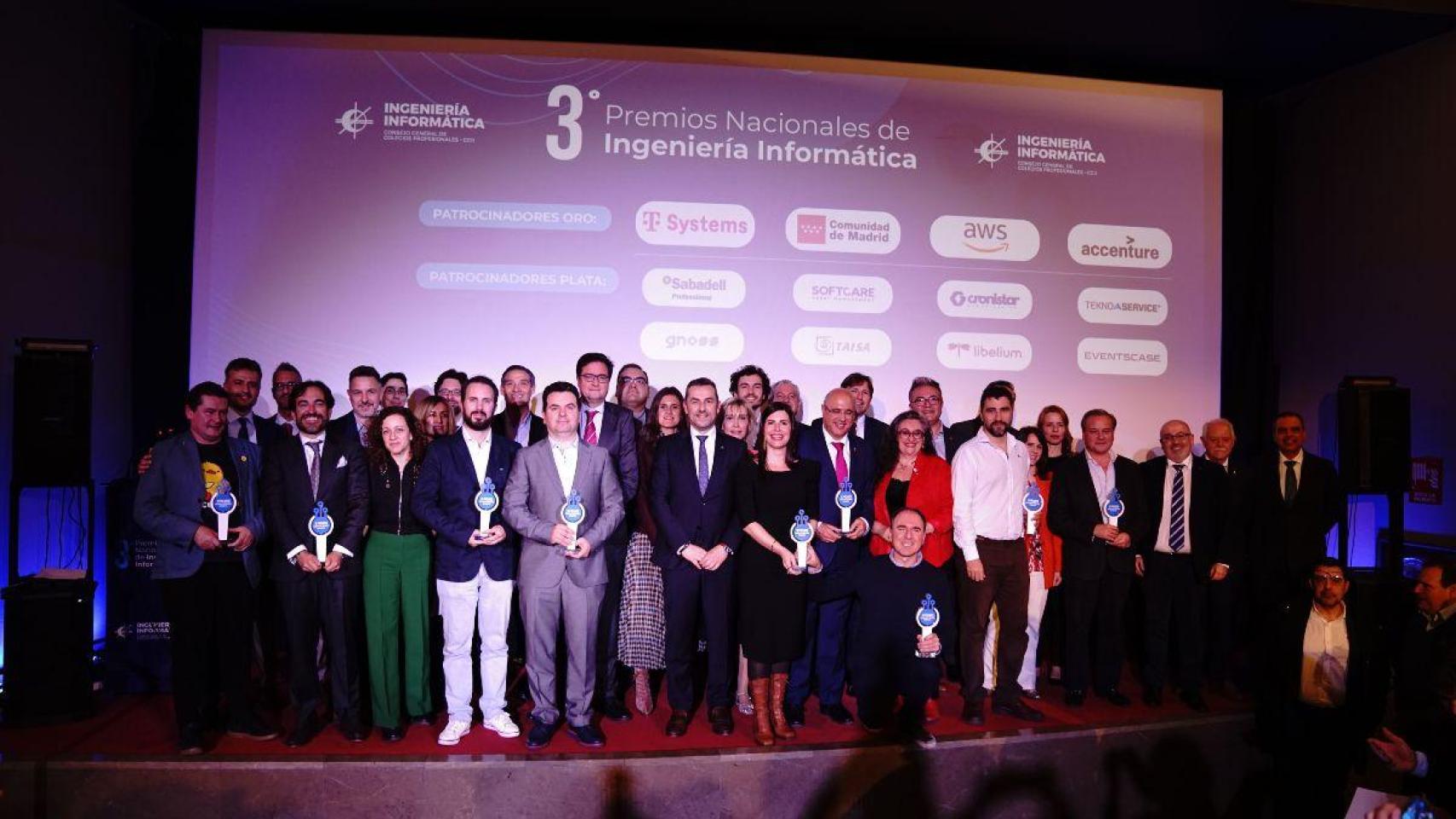 DISRUPTORES, ganador del III Premio Nacional de Ingeniería Informática