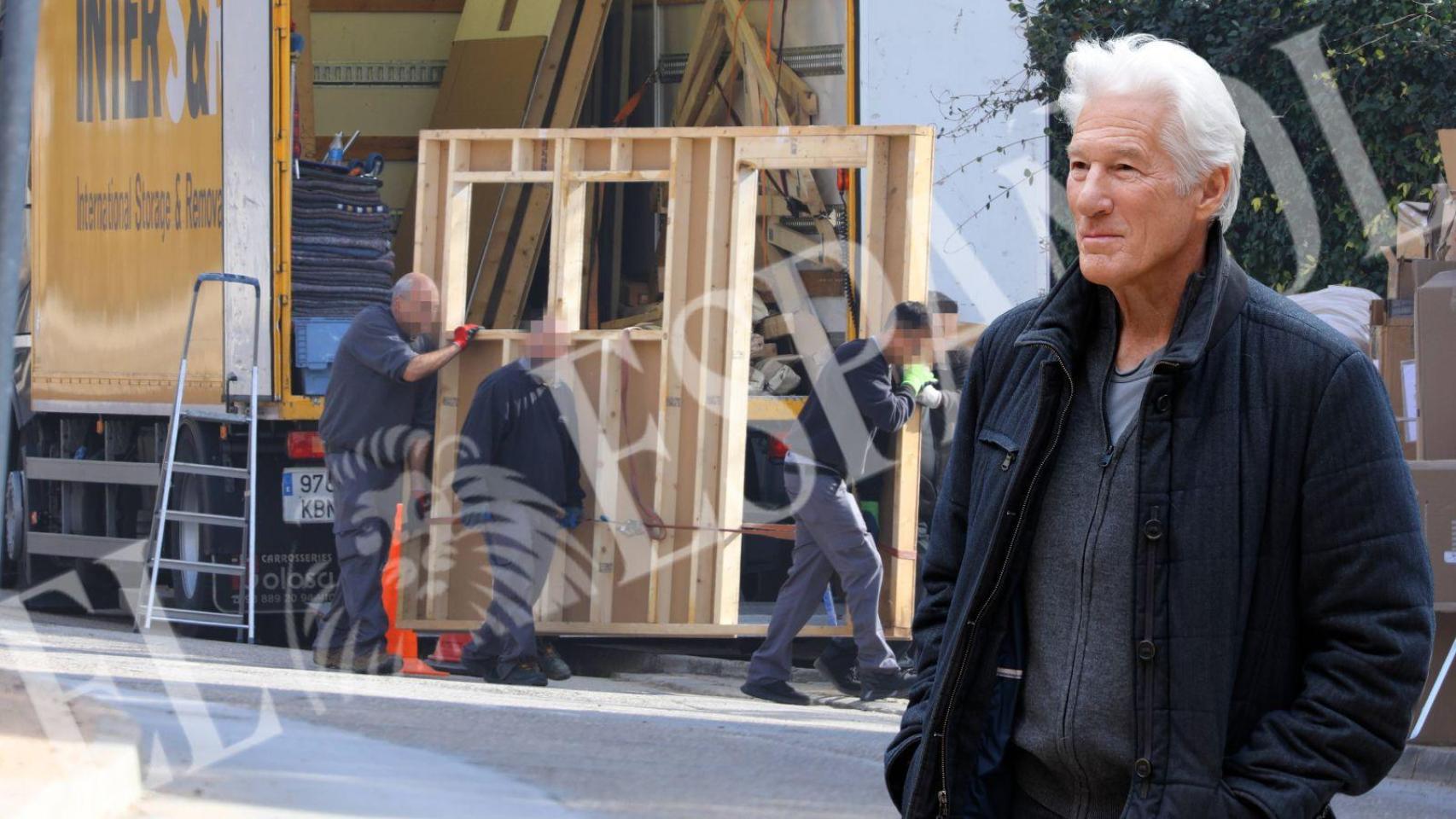 Richard Gere se lo trae todo en su mudanza definitiva a España