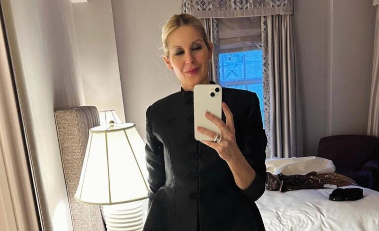 Kelly Rutherford vuelve a demostrar su amor por la moda española con un conjuntazo de Laganini