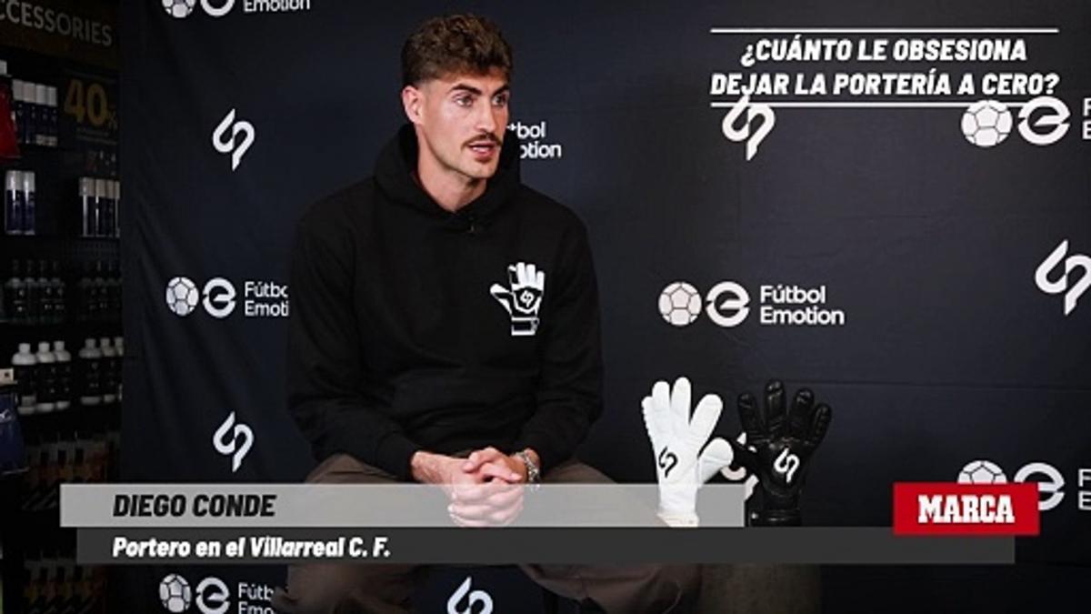 Diego Conde: “Los balones se fabrican para complicarnos la vida a los porteros”