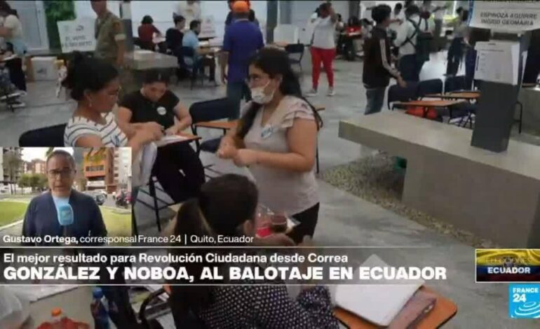 Informe desde Quito: Revolución Ciudadana asume el resultado de la primera vuelta como una victoria