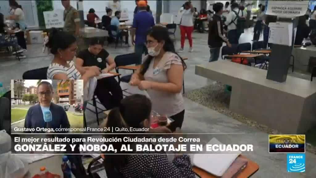 Informe desde Quito: Revolución Ciudadana asume el resultado de la primera vuelta como una victoria