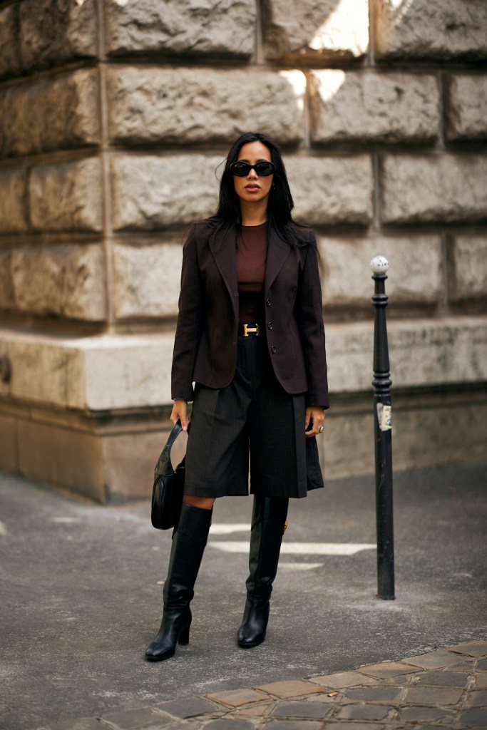 Mirada elegante con las Bermudas. Madrid tendencia. - Imagen: Spotlight de LaunchMetics