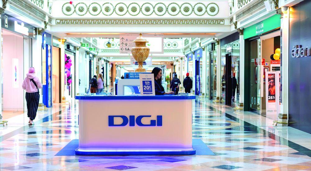 Párate en Digi en el centro comercial