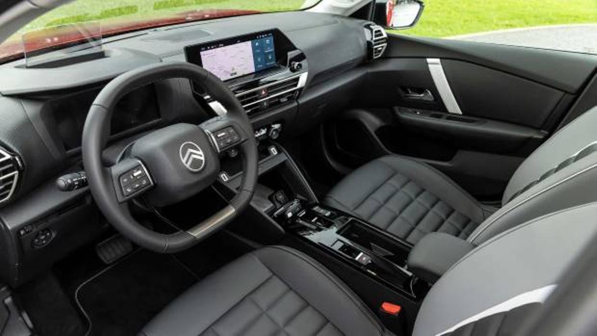 El interior del Citroën C4.