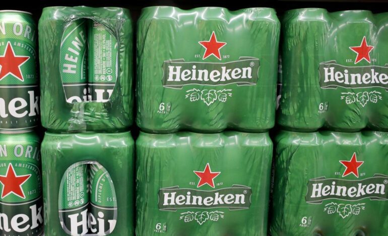 RESULTADOS HEINEKEN | La cervecera Heineken se dispara casi un 13% en Bolsa tras registrar un beneficio mejor del esperado