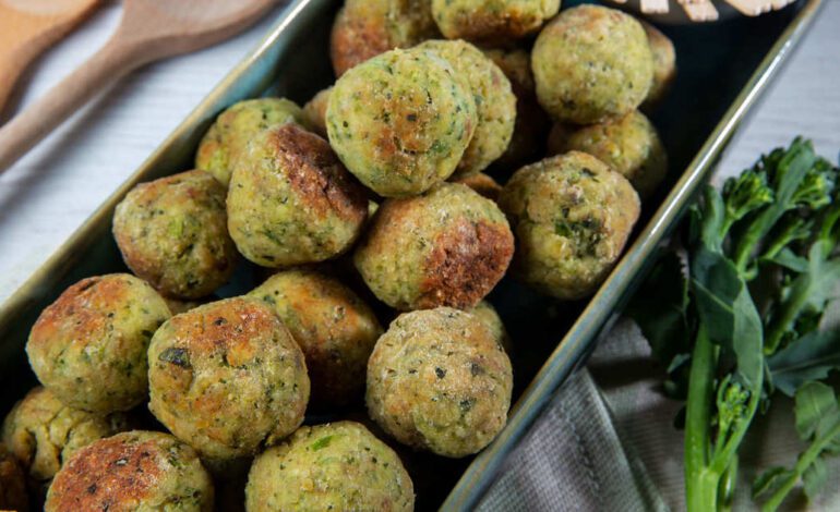 Albóndigas de brócoli con solo cuatro ingredientes: fáciles, ligeras y deliciosas