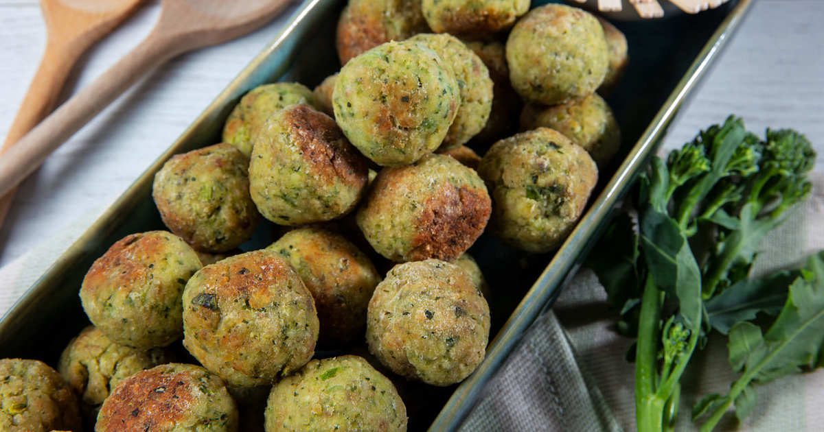 Albóndigas de brócoli con solo cuatro ingredientes: fáciles, ligeras y deliciosas