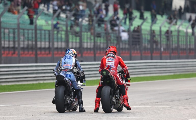 el pique de Alex Márquez con su hermano en los test de Sepang