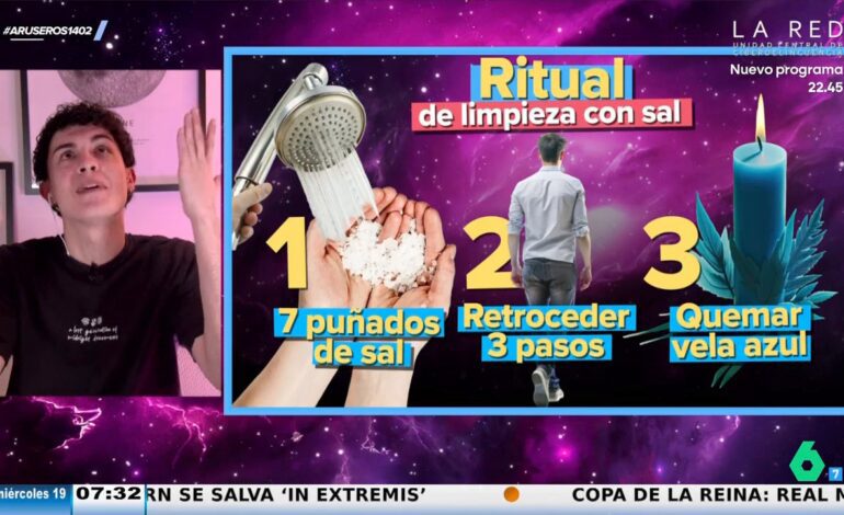 Jabifus explica cómo hacer el ritual de limpieza con sal