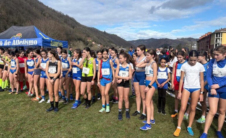 Más de 1.300 jóvenes corren en la «Miniolimpiada» de Asturias