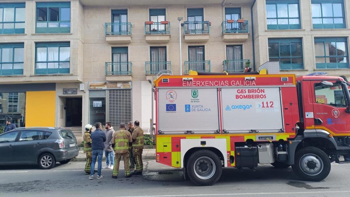 Muere un hombre de 87 años en A Coruña tras un incendio en su vivienda