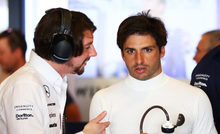 El jefe de Williams pone en una ‘encrucijada’ a Carlos Sainz