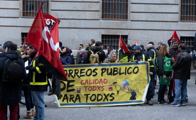 Duro golpe para los trabajadores de Correos tras la primera huelga convocada