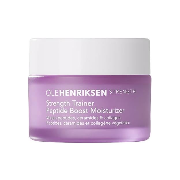 Crema facial con péptidos Olehenriksen.