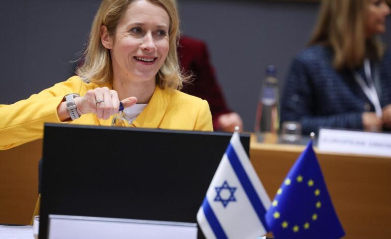 La UE e Israel escenifican un diálogo de sordos en la primera reunión en tres años