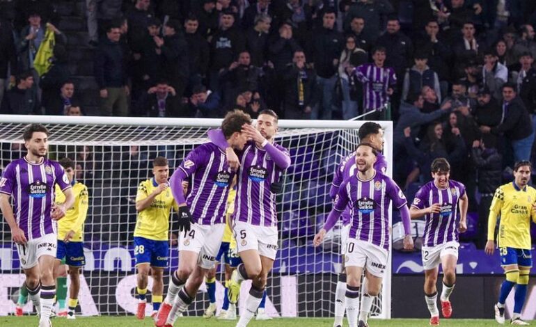 Resumen, goles y highlights del Valladolid 1-1 Las Palmas de la jornada 26 de LaLiga EA Sports