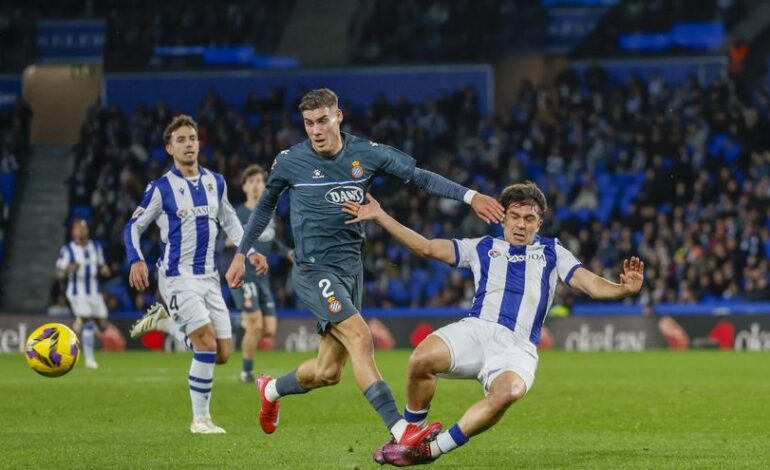 Resumen, goles y highlights del Real Sociedad 2-1 Espanyol de la jornada 23 de LaLiga EA Sports