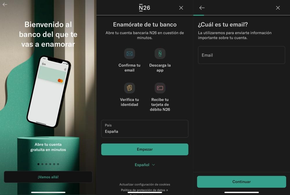 Imágenes para aplicaciones N26