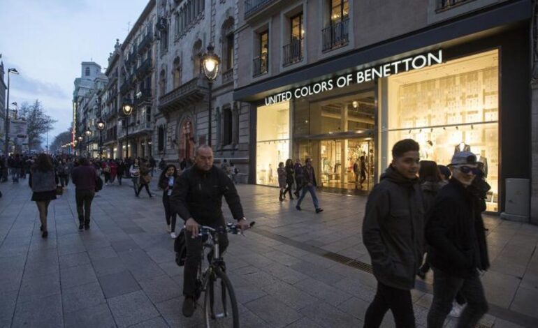 Benetton despedirá a 138 empleados en España y cerrará 31 tiendas