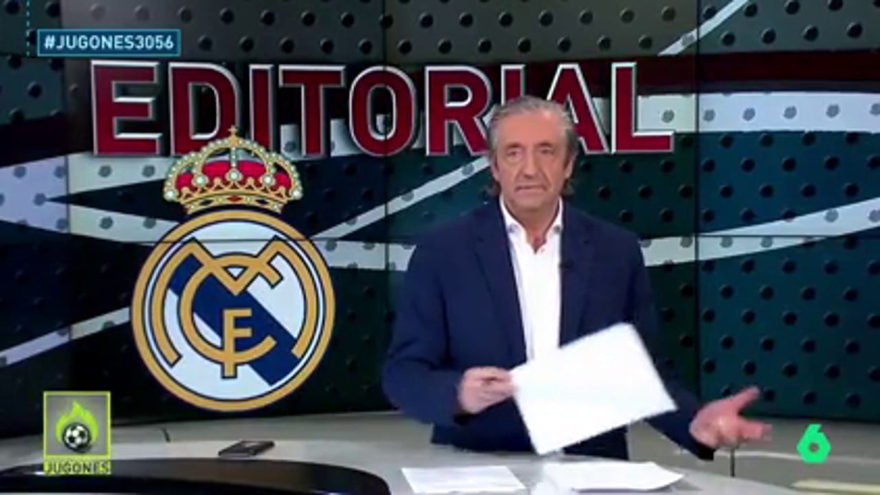 El viral editorial de Pedrerol en ‘Jugones’ que no pudo terminar: «¡Fiesta!»