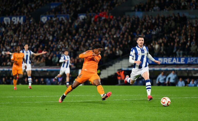 La maravilla de Endrick para dar la victoria al Real Madrid ante la Real Sociedad