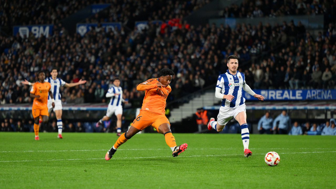 La maravilla de Endrick para dar la victoria al Real Madrid ante la Real Sociedad