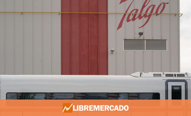 Talgo, suspendida de cotización después de que Sidenor eleve su oferta por el 29,9 %