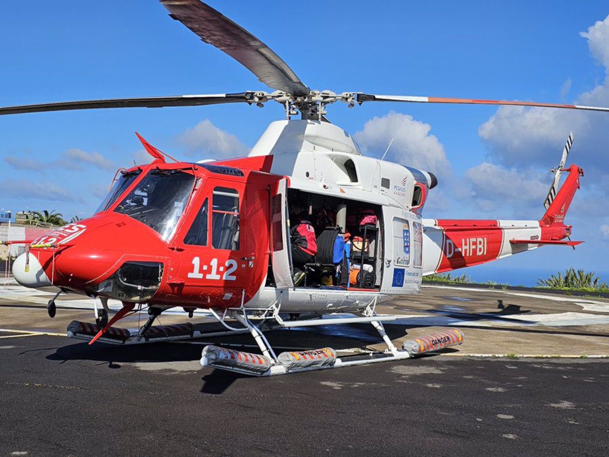 Un parapentista herido tras sufrir un accidente en la zona de Roque del Conde, Adeje (Tenerife)