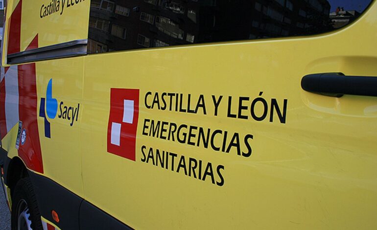 Herido tras dar vueltas de campana con su furgoneta en León