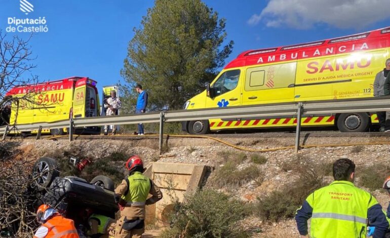 Dos fallecidas tras sufrir un accidente de tráfico en la CV-159 en La Barona