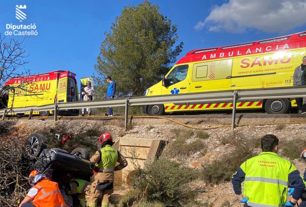 Dos fallecidas tras sufrir un accidente de tráfico en la CV-159 en La Barona