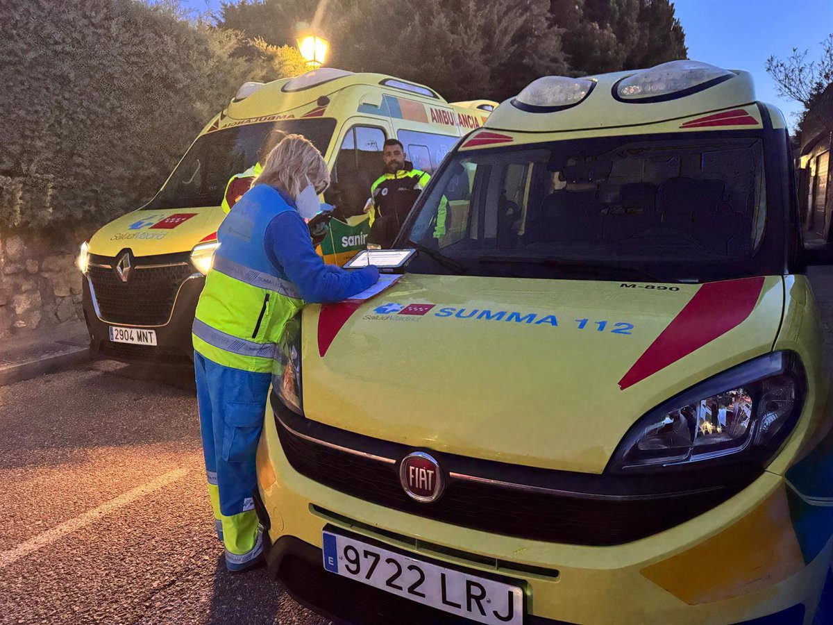 Muere un hombre de 80 años tras incendiarse el colchón de su casa en Collado Mediano (Madrid)