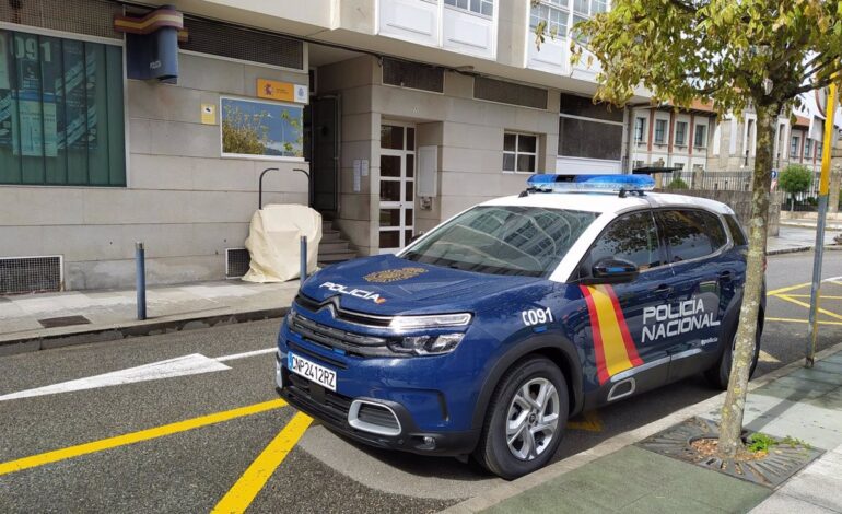 Detenido en Marín (Pontevedra) un hombre que tenía orden de ingreso en prisión tras robar una furgoneta