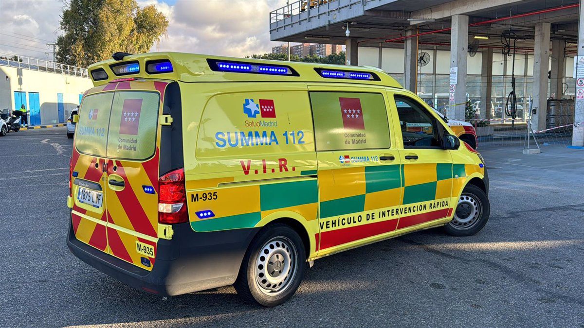 En estado crítico un joven al golpearse en la cabeza y entrar en parada cardiaca cuando jugaba al fútbol en Alcobendas